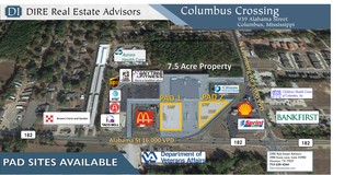 More details for 939 Alabama St, Columbus, MS - Land for Lease