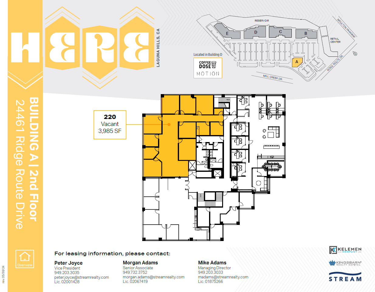 24461 Ridge Route Dr, Laguna Hills, CA for lease Floor Plan- Image 1 of 1