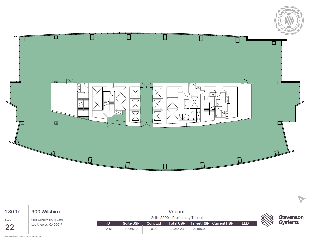 900 Wilshire Blvd, Los Angeles, CA for lease Floor Plan- Image 1 of 1