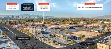 3220-3370 E Flamingo Rd, Las Vegas, NV - AERIAL  map view - Image1