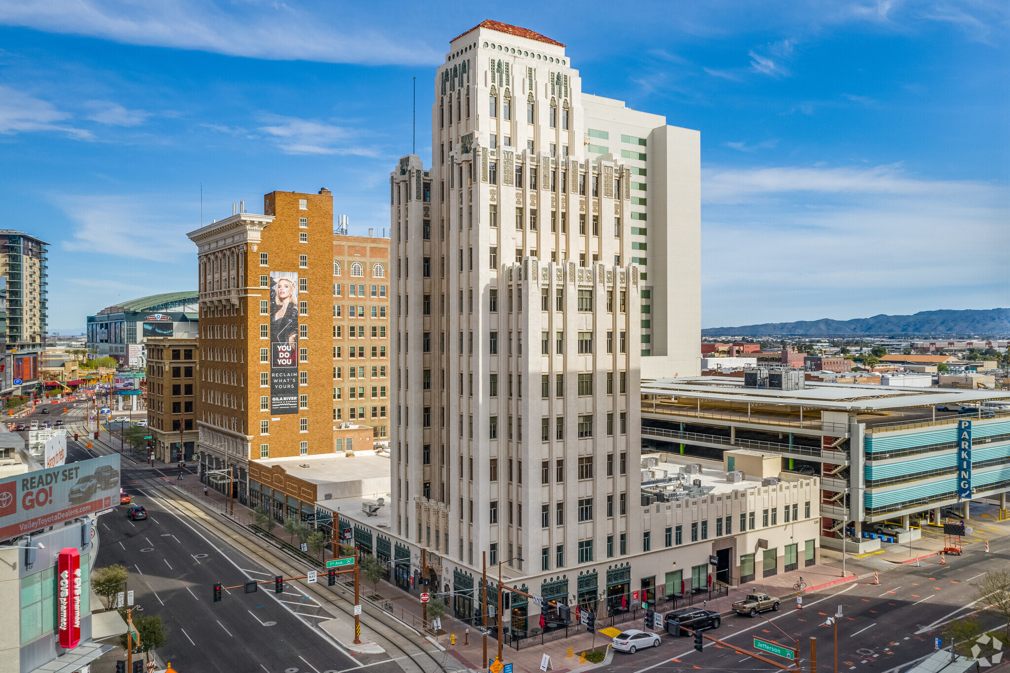 1st Avenue & Jefferson St, Phoenix, AZ for lease Building Photo- Image 1 of 8