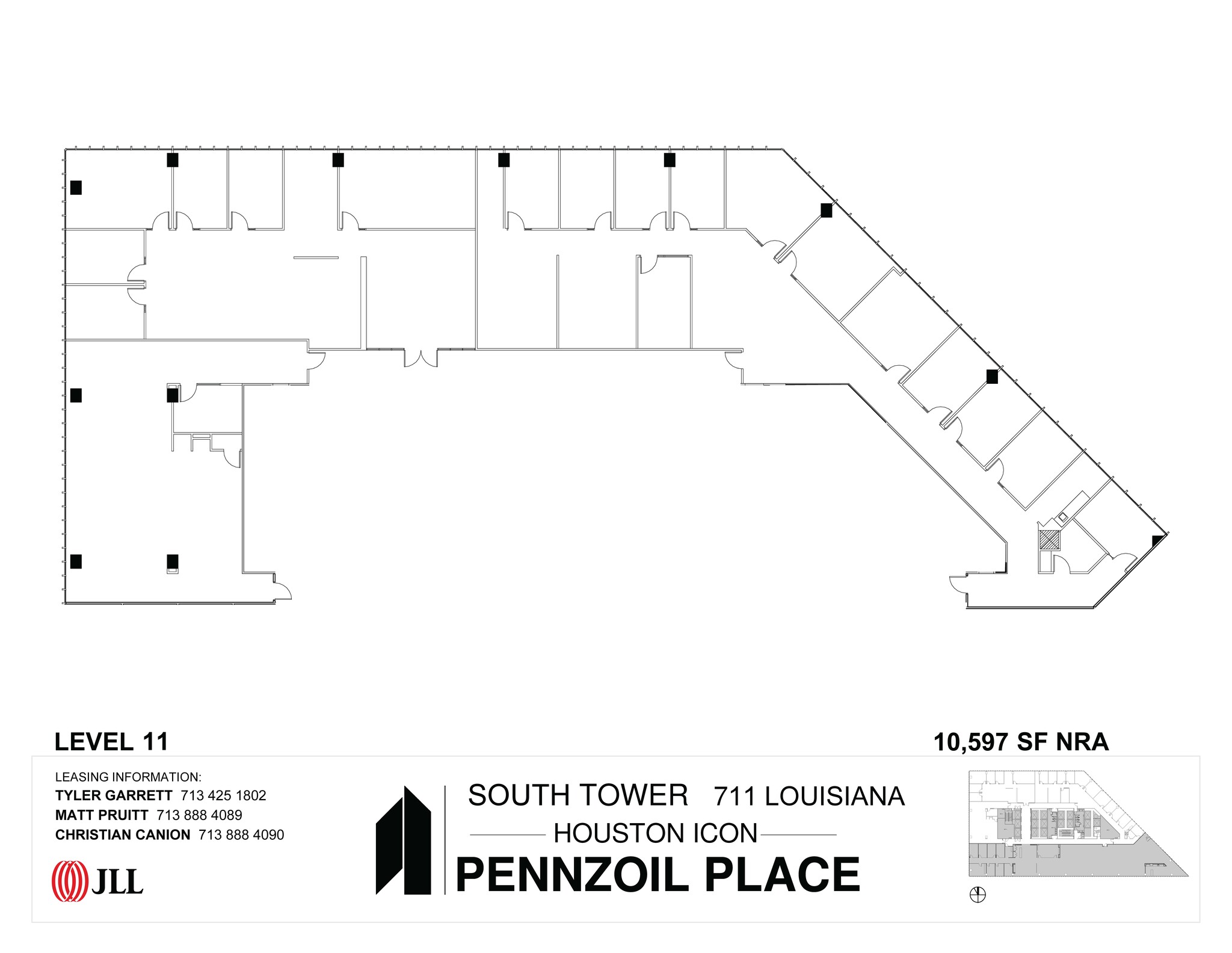 711 Louisiana St, Houston, TX for lease Floor Plan- Image 1 of 1