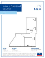 101 Southwestern Blvd, Sugar Land, TX for lease Floor Plan- Image 1 of 1