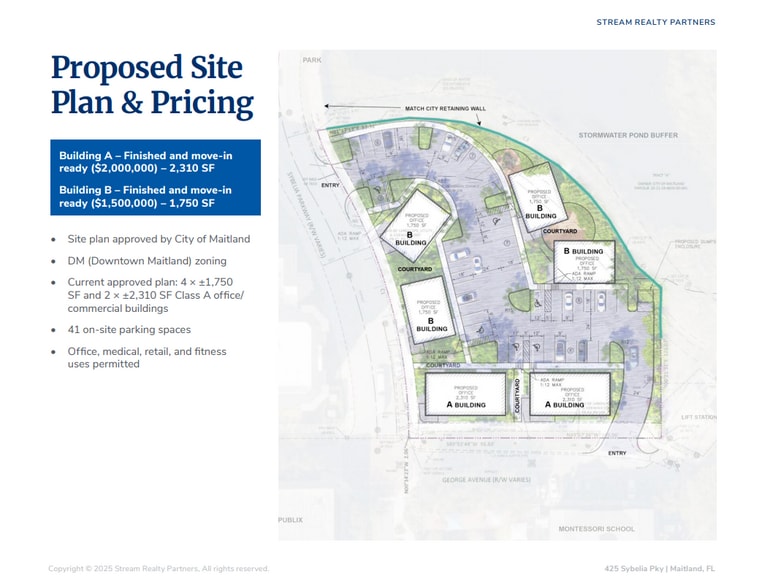 425 Sybelia Pky, Maitland, FL for sale - Site Plan - Image 2 of 20