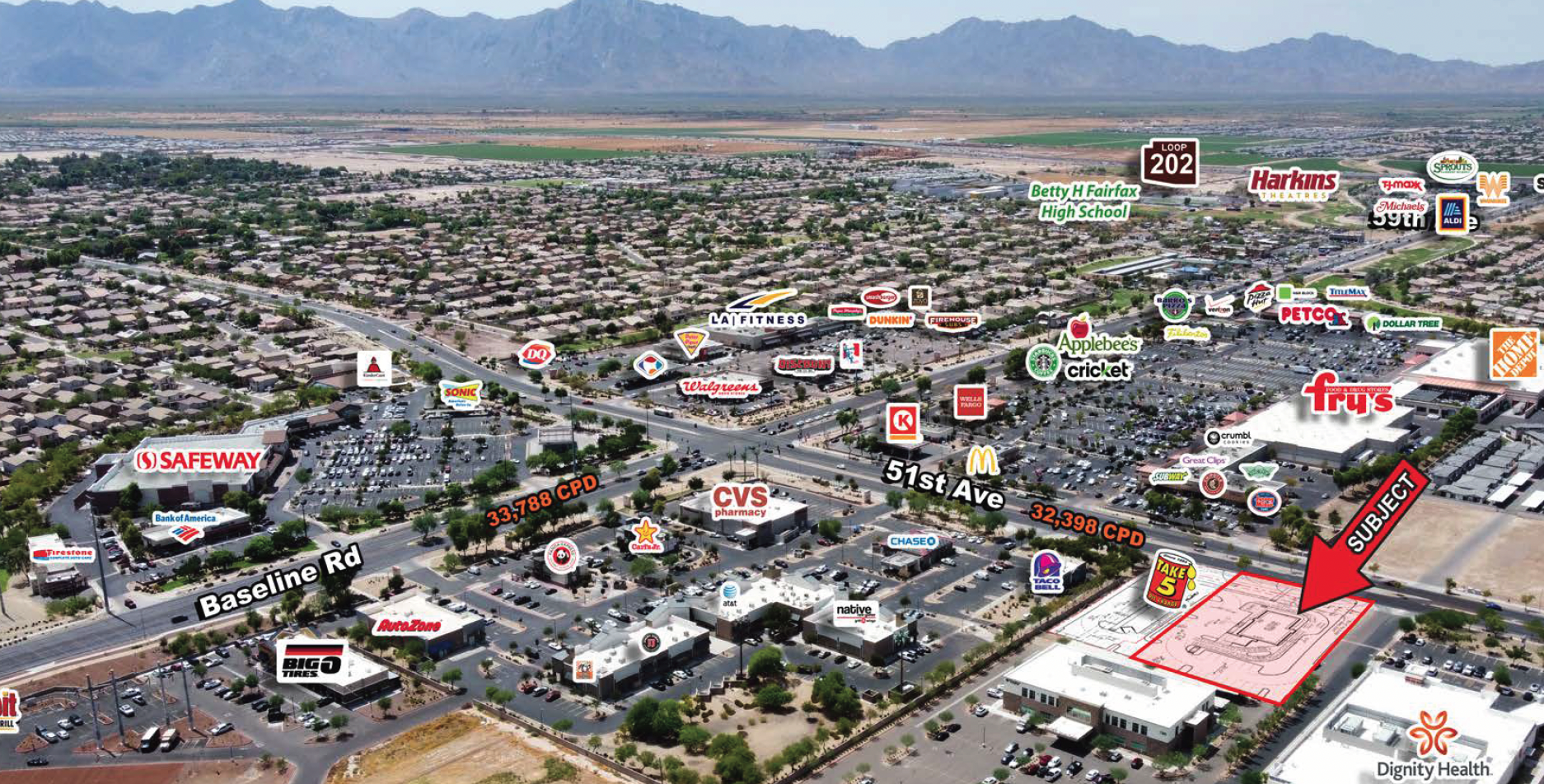 Baseline Rd & 51st Ave - Northeast Corner, Laveen, AZ 85339 - for Lease ...