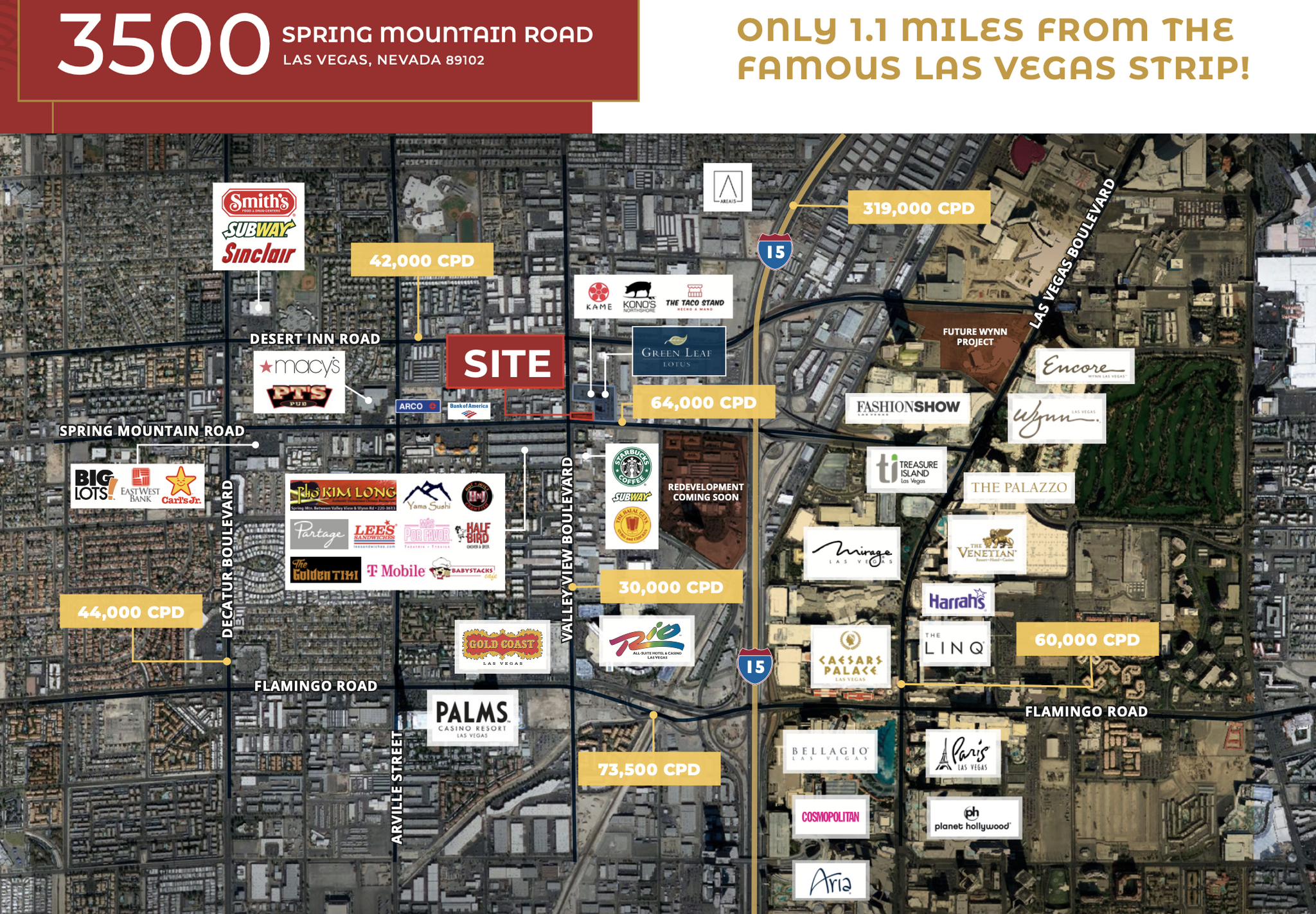 3500 Spring Mountain Rd, Las Vegas, NV 89102 - Prime Retail Site | LoopNet