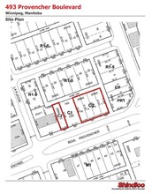 493 Provencher Blvd, Winnipeg, MB for lease Site Plan- Image 1 of 1