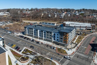 100-110 N Main St, Bristol, CT - AERIAL  map view - Image1