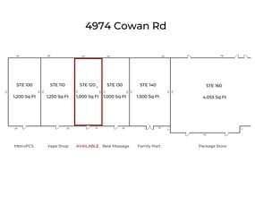 4974 Cowan Rd, Acworth, GA for lease Site Plan- Image 2 of 7