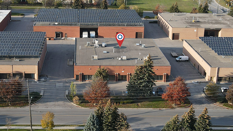 34 Riviera Dr, Markham, ON for lease - Aerial - Image 3 of 4