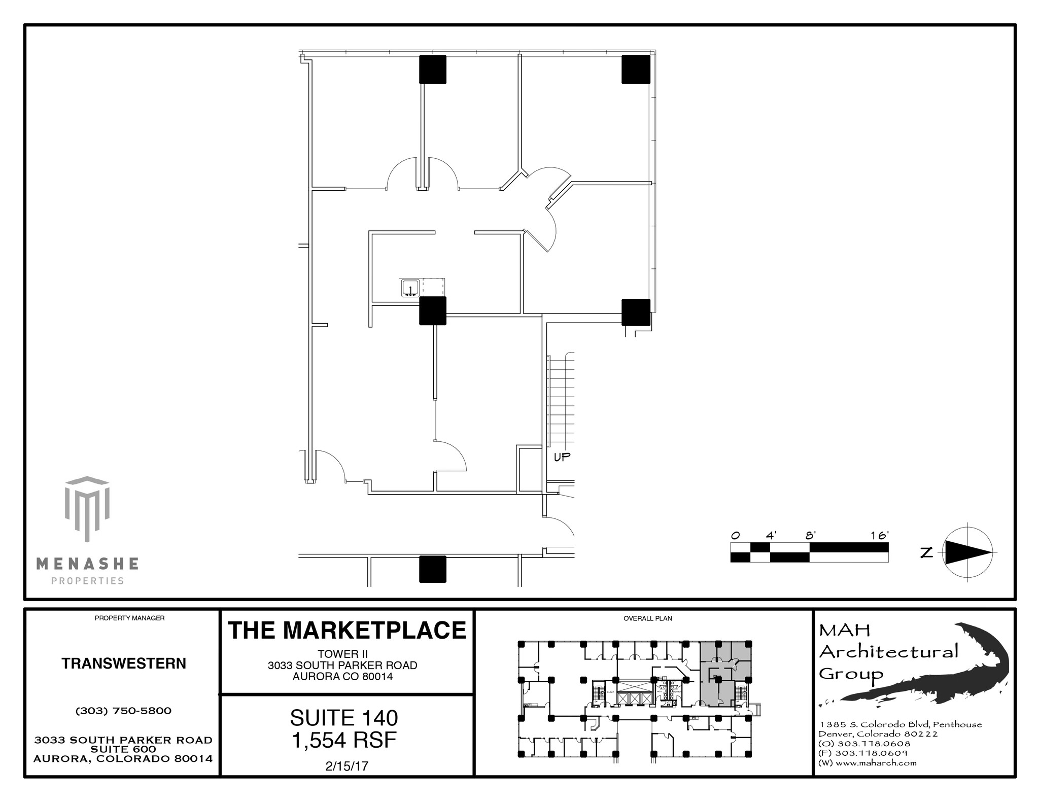 3025 S Parker Rd, Aurora, CO for lease Floor Plan- Image 1 of 1