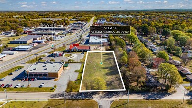 1501 Elm Street, Siloam Springs, AR - AERIAL  map view - Image1