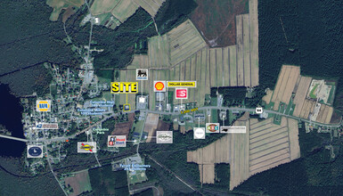 523 US Highway 64 E, Columbia, NC - aerial  map view