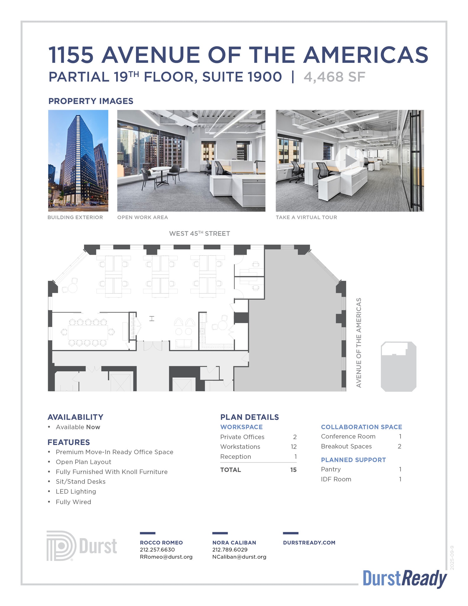 1155 Avenue of the Americas, New York, NY for lease Interior Photo- Image 1 of 1