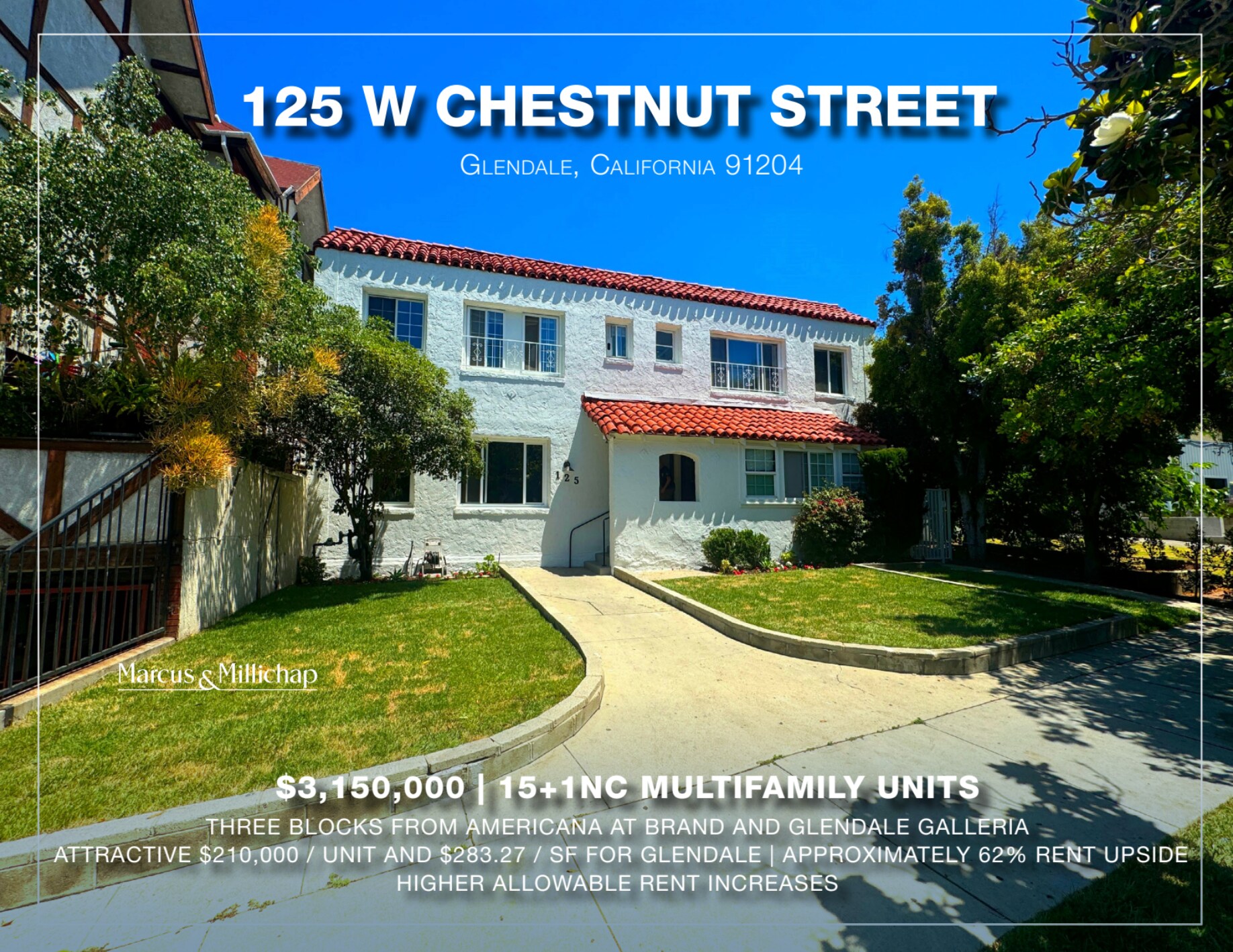 125 W Chestnut St, Glendale, CA for sale Building Photo- Image 1 of 1