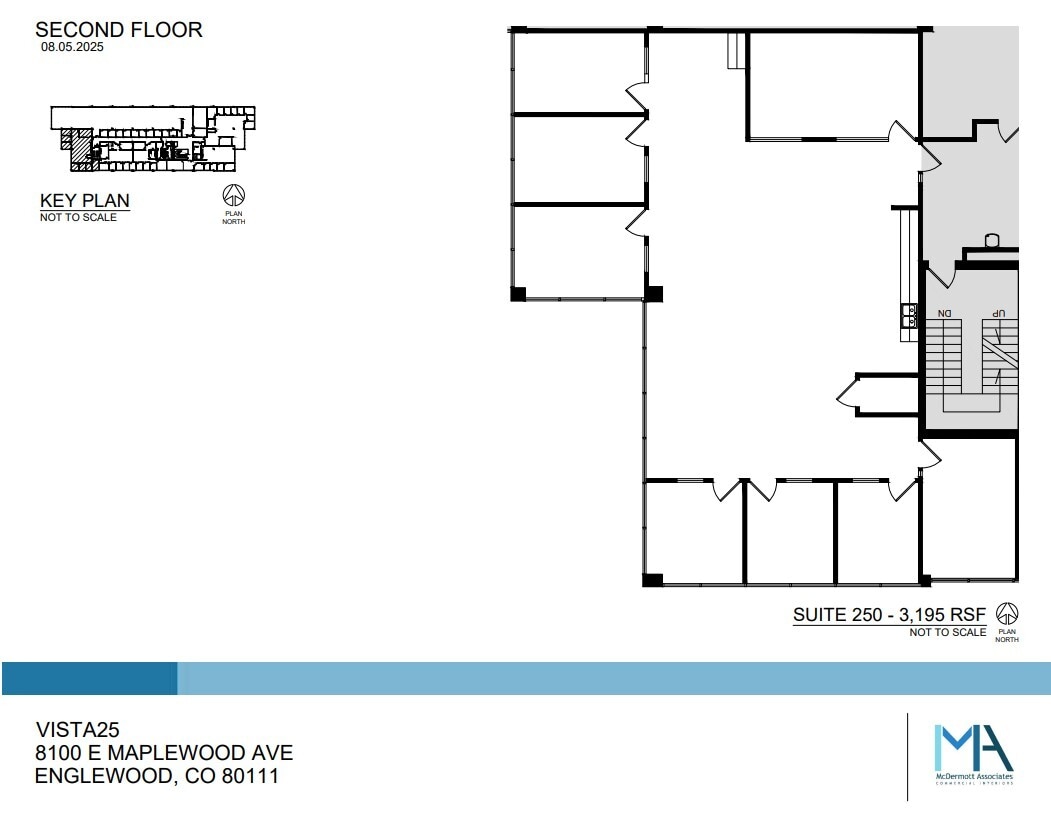 8100 E Maplewood Ave, Greenwood Village, CO for lease Floor Plan- Image 1 of 1