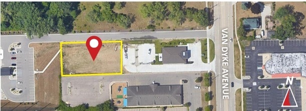 51841 Van Dyke Ave, Shelby Township, MI for lease - Aerial - Image 2 of 2