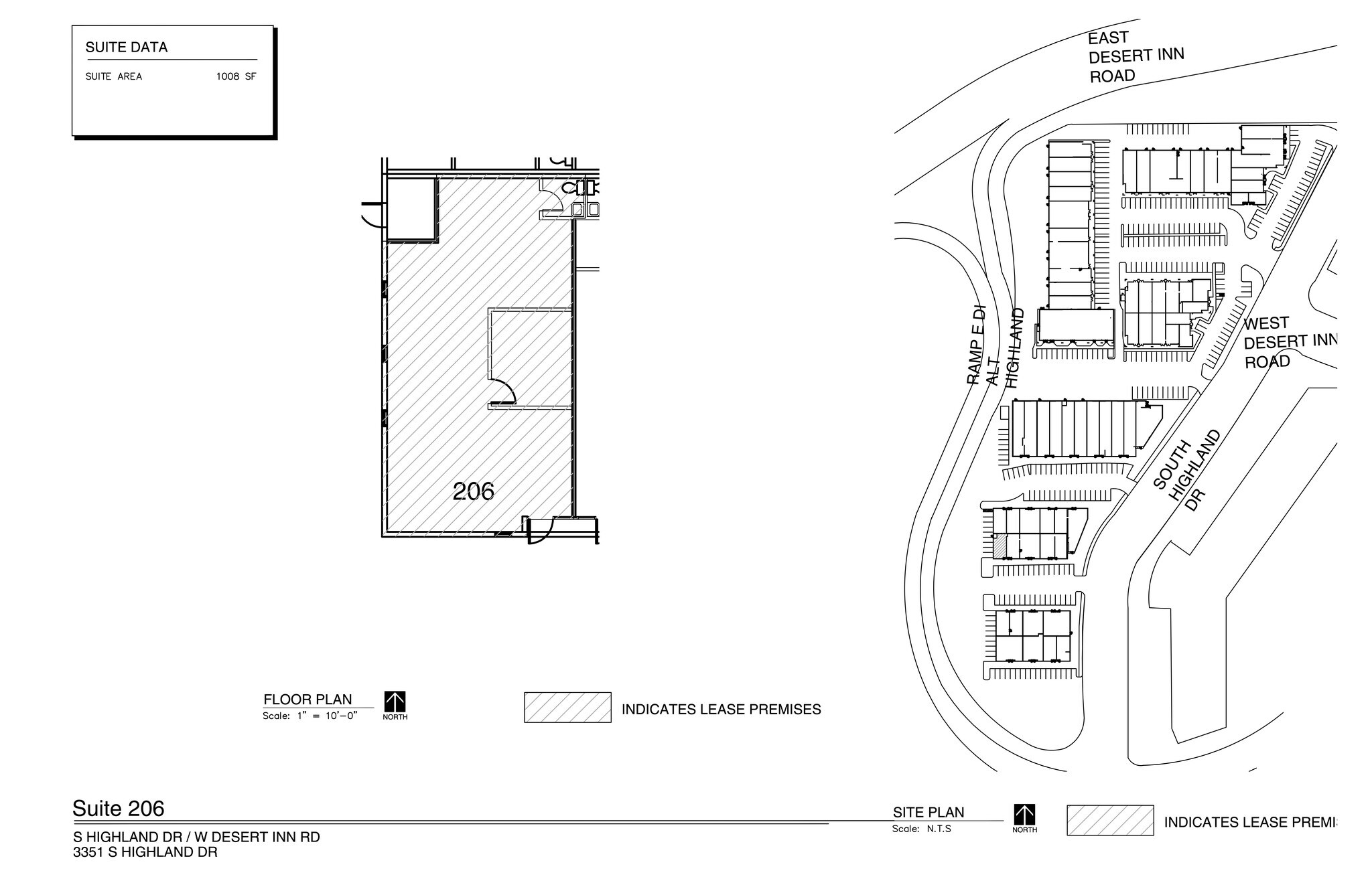 3281 Highland Dr, Las Vegas, NV for lease Site Plan- Image 1 of 1