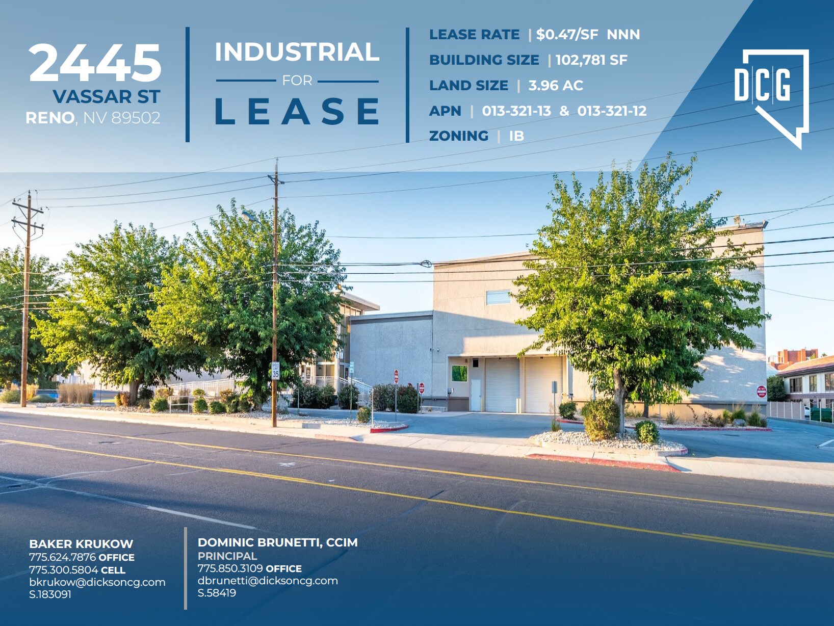 2445 Vassar St, Reno, NV for sale Building Photo- Image 1 of 1