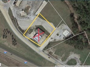 311 E Interstate 20, Terrell, TX - AERIAL  map view
