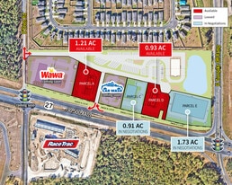2 Parcels Groveland Development - Gas Station