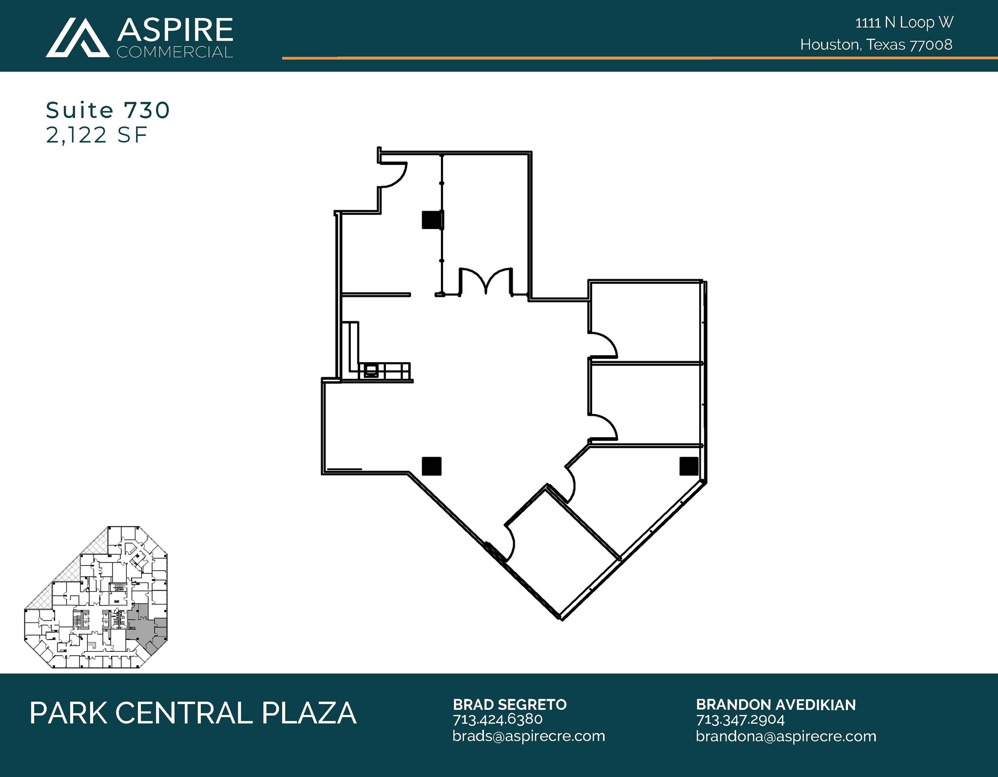 1111 N Loop W, Houston, TX for lease Floor Plan- Image 1 of 1