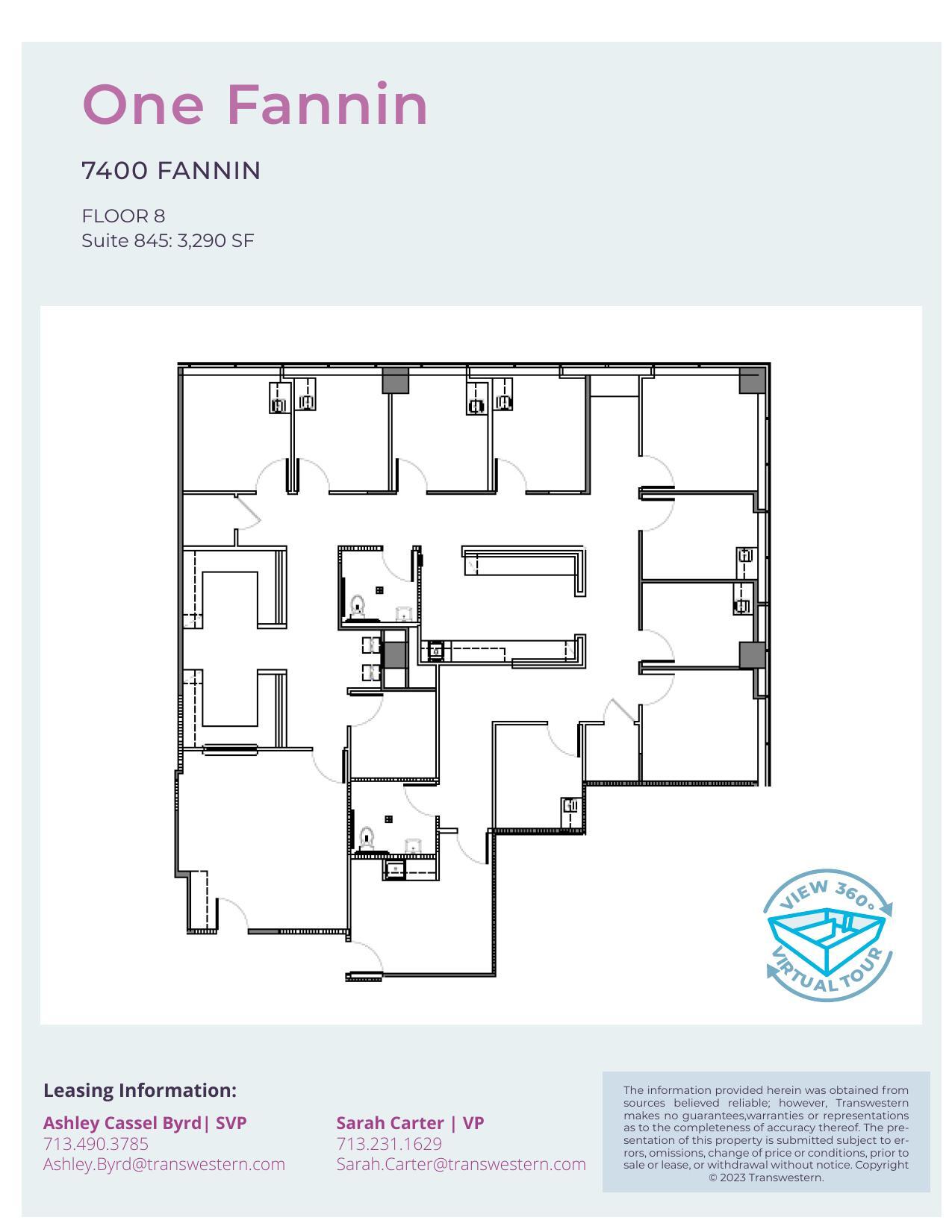 7400 Fannin St, Houston, TX for lease Floor Plan- Image 1 of 1
