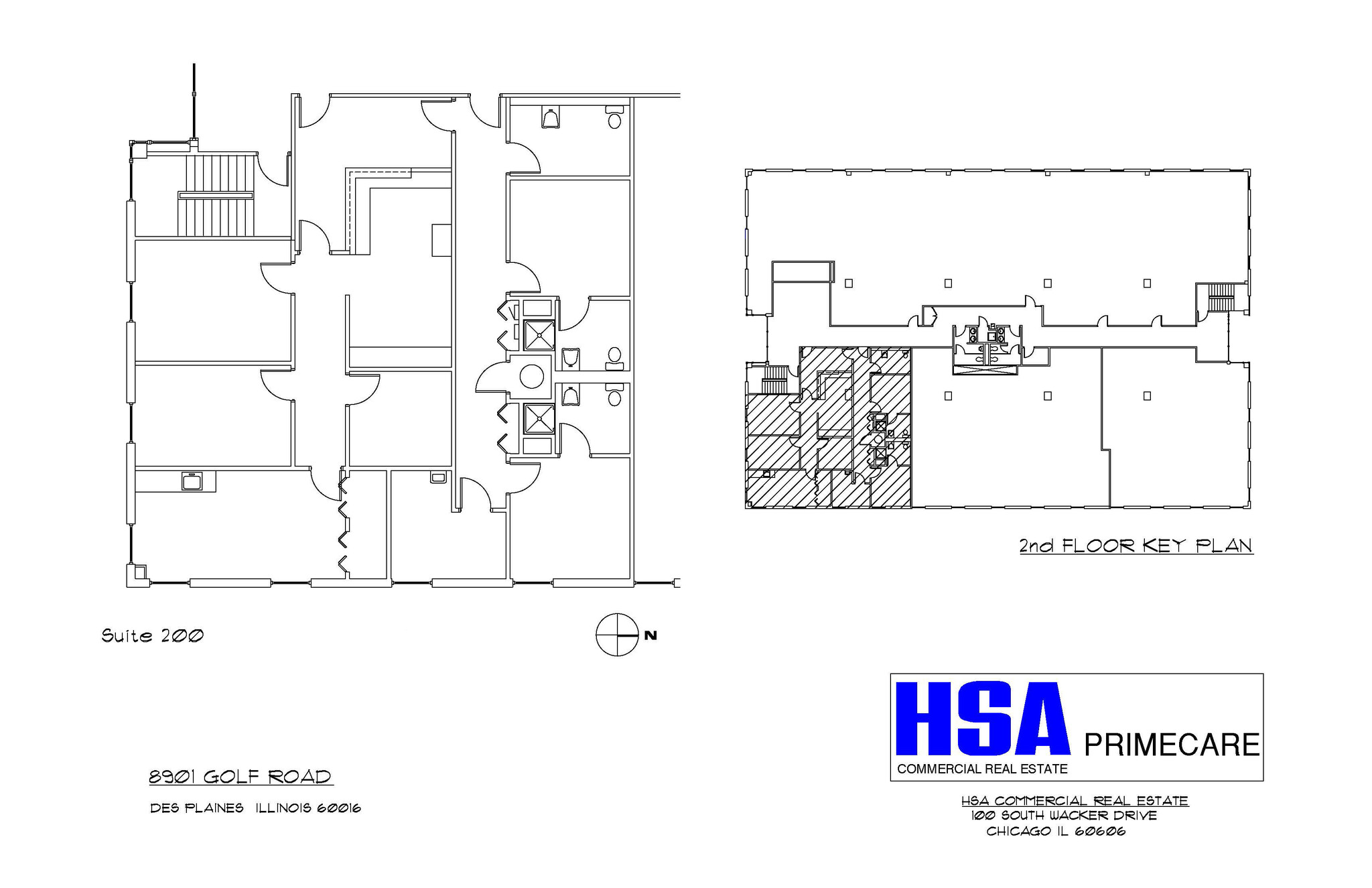 8901 Golf Rd, Des Plaines, IL for lease Floor Plan- Image 1 of 1