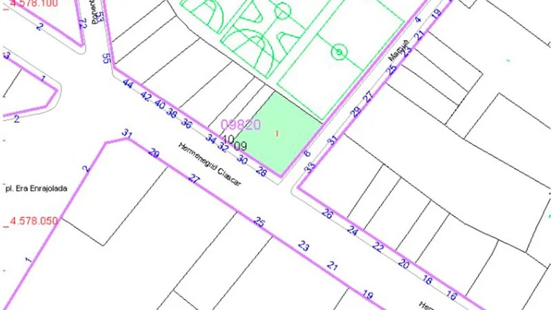 Carrer Hermenegild Clascar, Vilafranca del Penedès, Barcelona for sale - Site Plan - Image 3 of 3