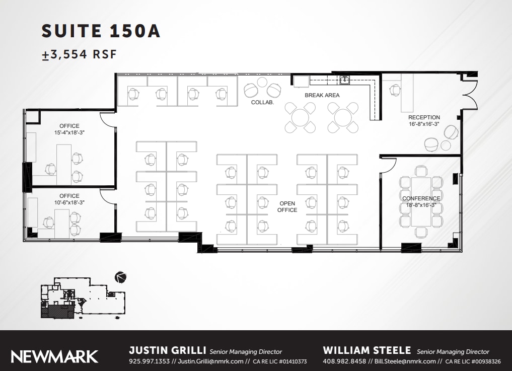 7180 Koll Center Pky, Pleasanton, CA for lease Floor Plan- Image 1 of 2