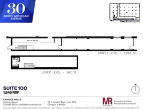 30 N Michigan Ave, Chicago, IL for lease Floor Plan- Image 1 of 4