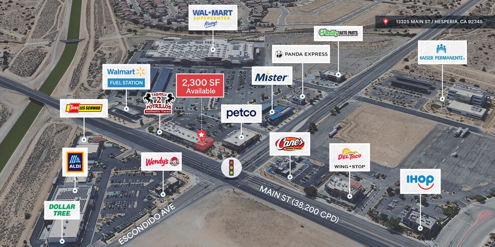 Escondido Ave, Hesperia, CA for lease - Building Photo - Image 1 of 2