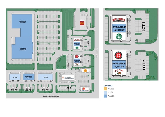 NWC FM 495 & Conway, Mission, TX for lease - Site Plan - Image 3 of 3
