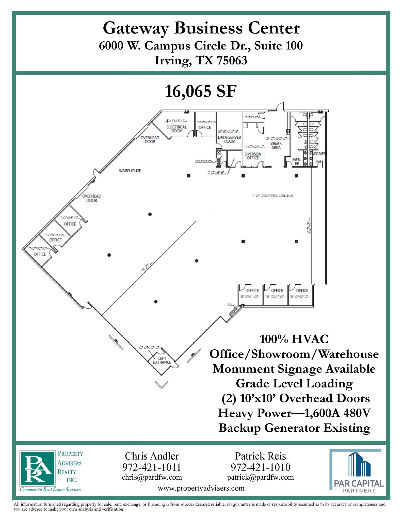 6000 Campus Circle Dr W, Irving, TX for lease Floor Plan- Image 1 of 2