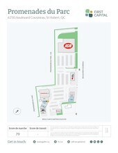 6250 Blvd Cousineau, Longueuil, QC for lease Site Plan- Image 2 of 2