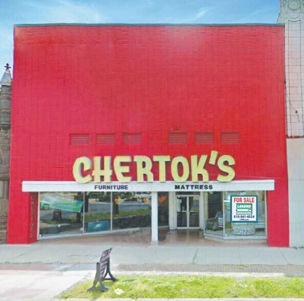 200 E Lincoln Hwy, Coatesville, PA 19320 Chertok's Furniture Building