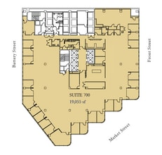 One Front St, San Francisco, CA for lease Floor Plan- Image 1 of 1