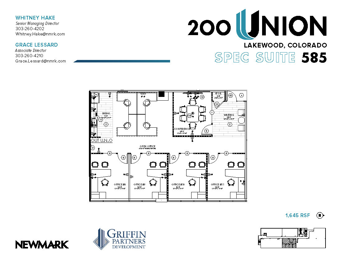 200 Union Blvd, Lakewood, CO for lease Floor Plan- Image 1 of 1