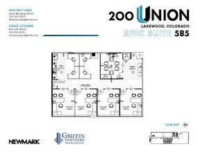 200 Union Blvd, Lakewood, CO for lease Floor Plan- Image 1 of 1