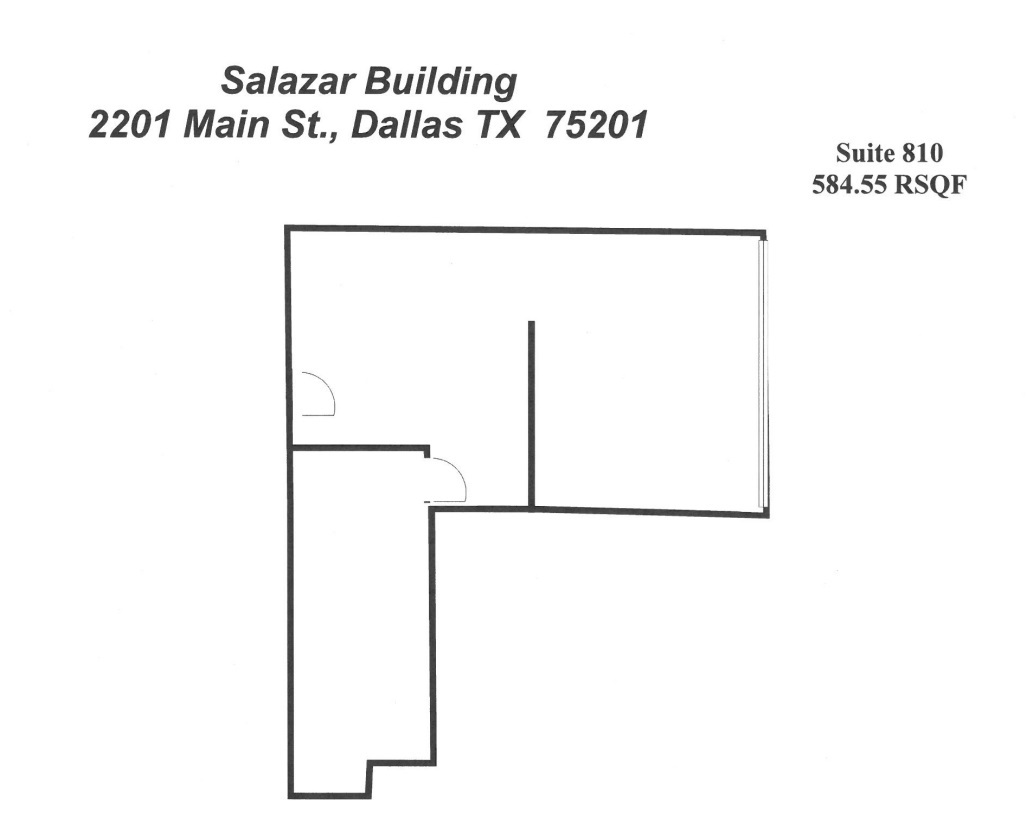 2201 Main St, Dallas, TX for lease Floor Plan- Image 1 of 1