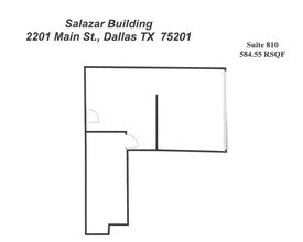 2201 Main St, Dallas, TX for lease Floor Plan- Image 1 of 1