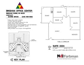 30600-30700 - 30800 Telegraph Rd, Bingham Farms, MI for lease Floor Plan- Image 1 of 1