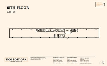 3000 Post Oak Blvd, Houston, TX for lease Floor Plan- Image 1 of 1
