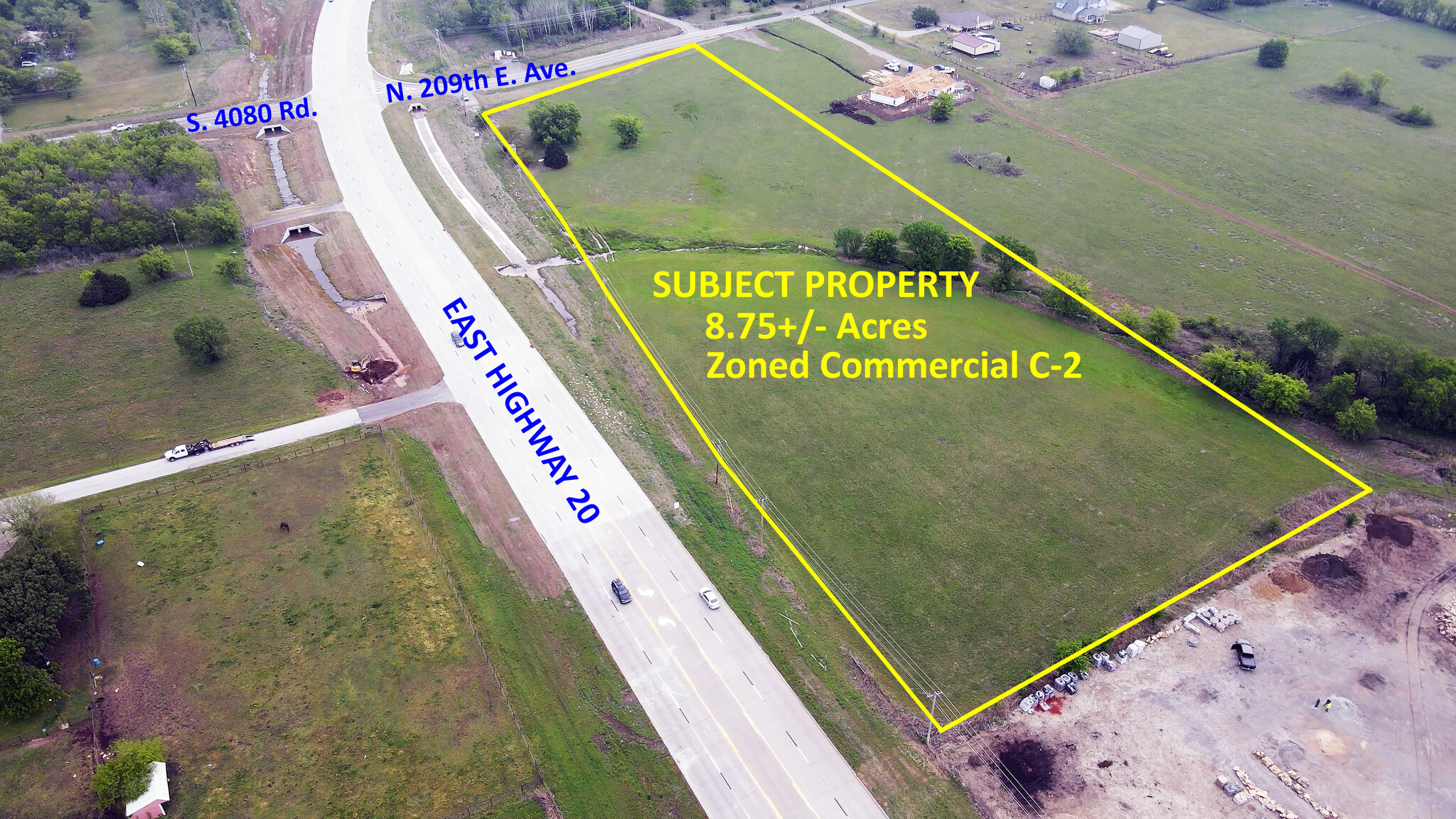 4728 E Highway 20 Rd, Owasso, OK for sale Aerial- Image 1 of 1