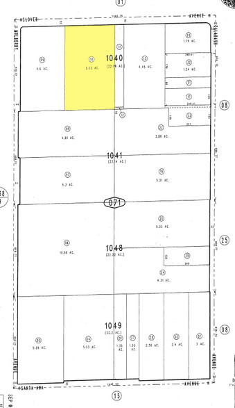 13819 Slover Ave, Fontana, CA for lease - Plat Map - Image 2 of 2