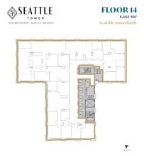 1218 3rd Ave, Seattle, WA for lease Floor Plan- Image 1 of 1