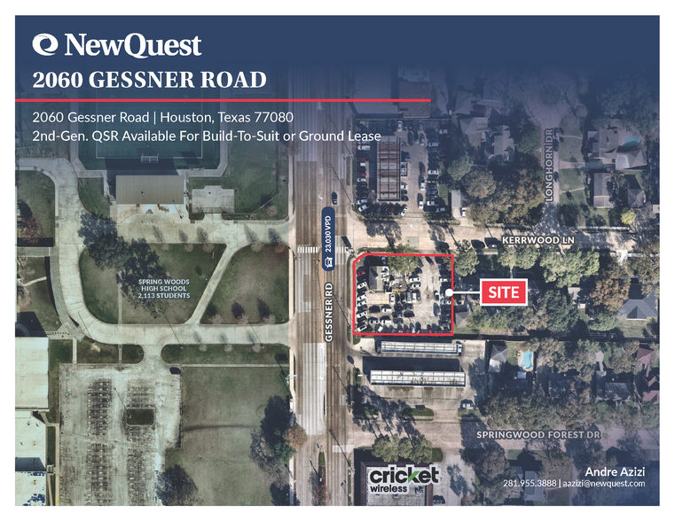 2060 Gessner Rd, Houston, TX for lease - Building Photo - Image 1 of 2