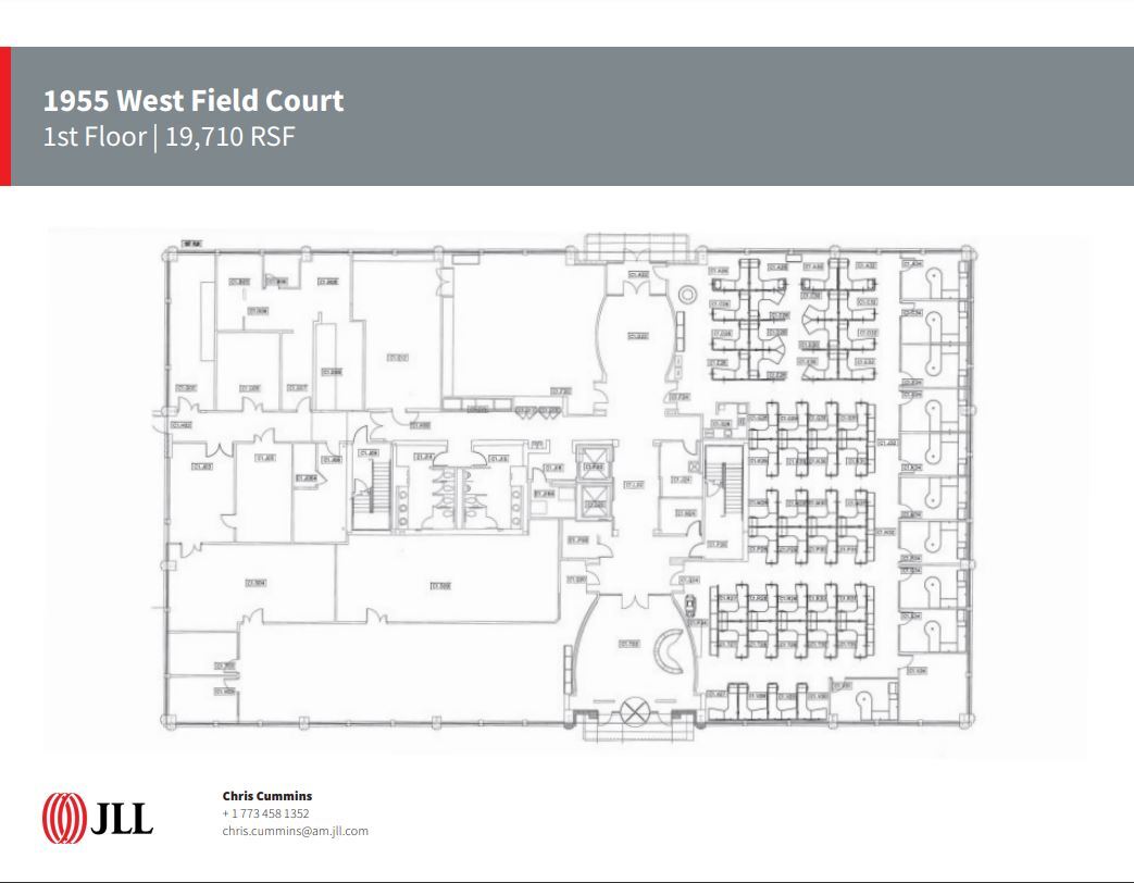 1955 W Field Ct, Lake Forest, IL for lease Floor Plan- Image 1 of 1