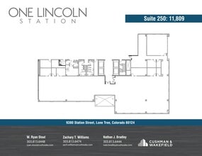 9380 Station St, Lone Tree, CO for lease Floor Plan- Image 1 of 1