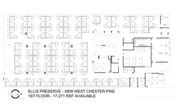 3809 West Chester Pike, Newtown Square, PA for lease Site Plan- Image 1 of 1